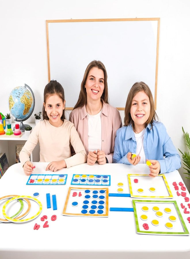 Simply magic 84 PCS Magnetic Number Bonds & Magnetic Ten Frames Set - Jumbo 10 Frames for Classroom, Numbers for Whiteboard, Math Counters Math Manipulatives, Classroom Must Haves - Simply Magic - Image 5